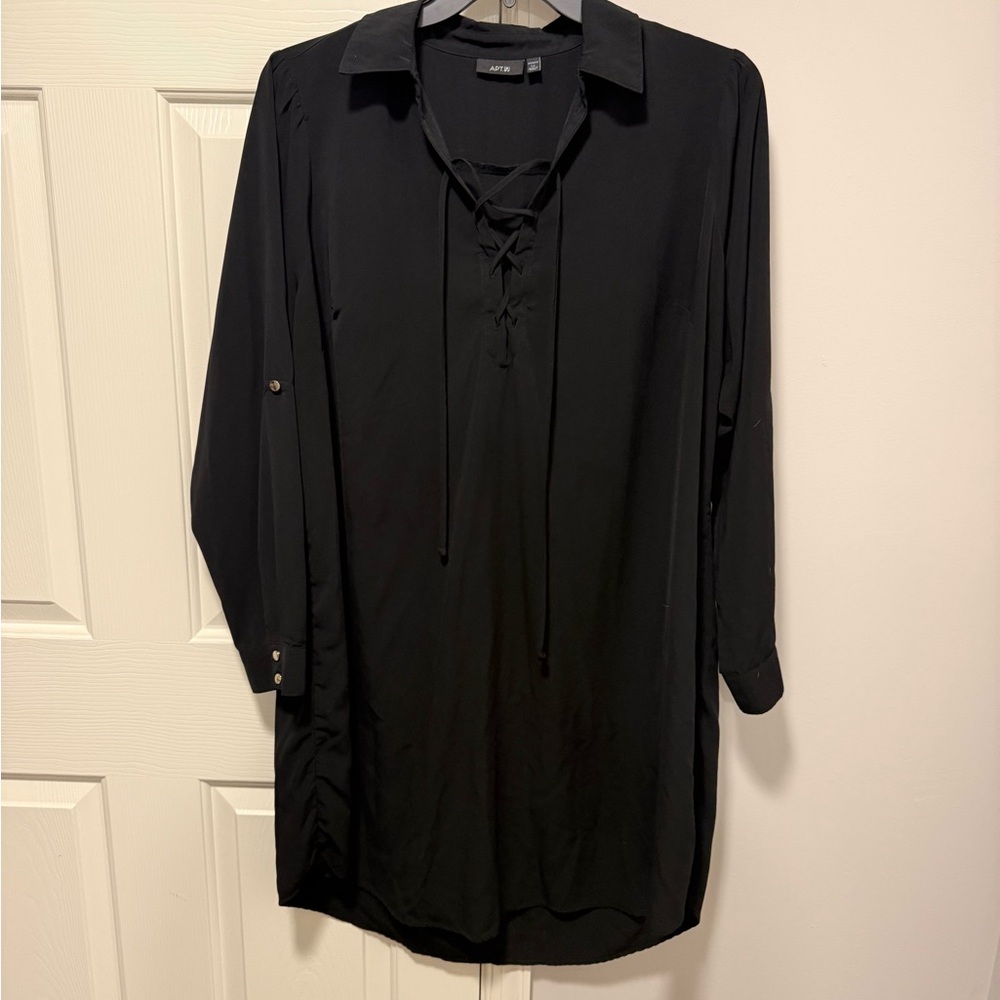 Apt. 9 Black Women's Top